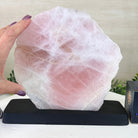 Rose Quartz Polished Slice on a Wood Base, 8.5" Tall #6100RQ - 045 - Brazil GemsBrazil GemsRose Quartz Polished Slice on a Wood Base, 8.5" Tall #6100RQ - 045Slices on Wood Bases6100RQ - 045