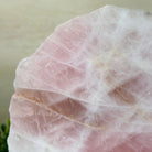 Rose Quartz Polished Slice on a Wood Base, 8.5" Tall #6100RQ - 045 - Brazil GemsBrazil GemsRose Quartz Polished Slice on a Wood Base, 8.5" Tall #6100RQ - 045Slices on Wood Bases6100RQ - 045