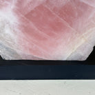 Rose Quartz Polished Slice on a Wood Base, 8.5" Tall #6100RQ - 045 - Brazil GemsBrazil GemsRose Quartz Polished Slice on a Wood Base, 8.5" Tall #6100RQ - 045Slices on Wood Bases6100RQ - 045