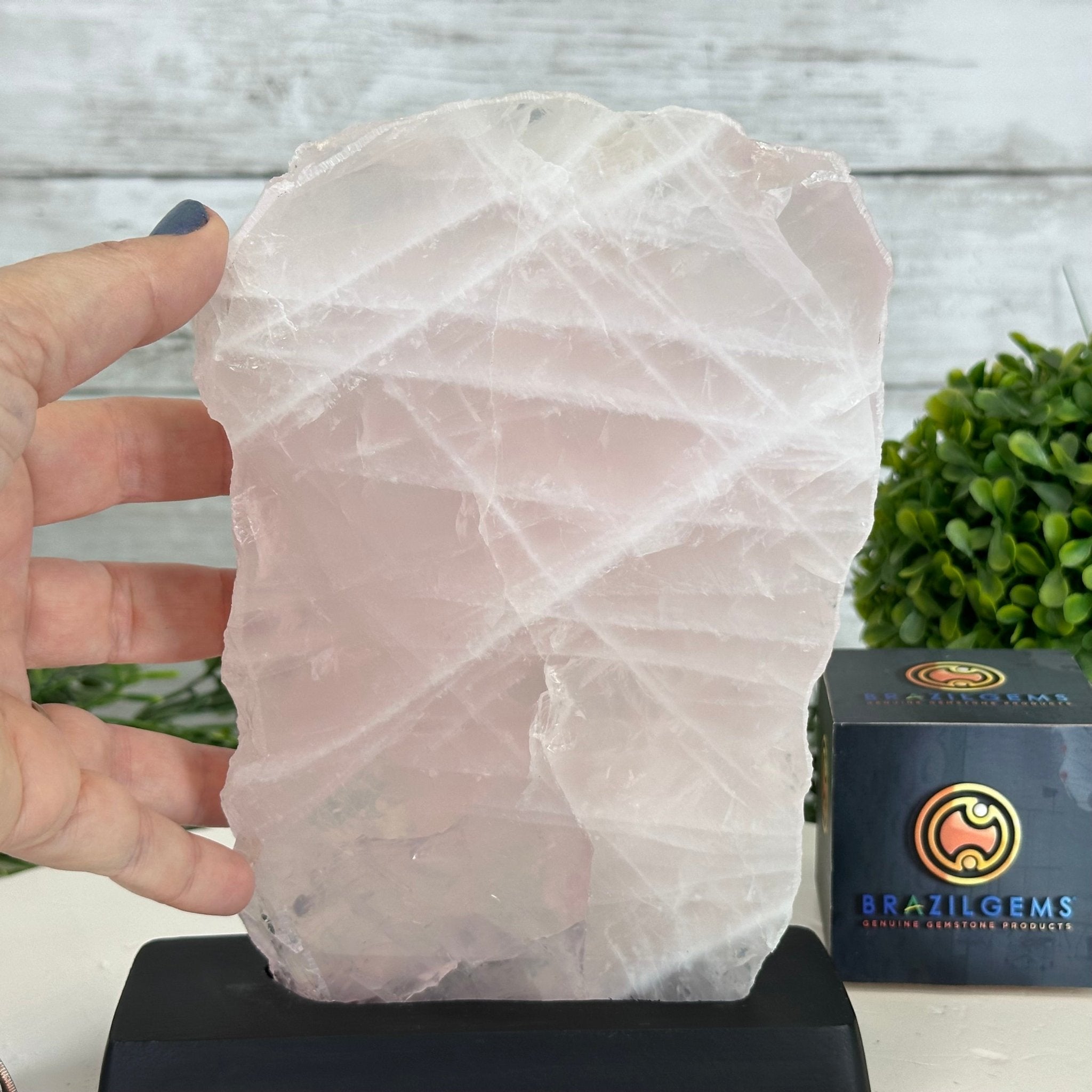 Rose Quartz Slab on sale from Brazil