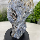 Rough Blue Kyanite Crystal on a Wood Base, 1.5 lbs & 5.6" Tall, Model #6012-0033 by Brazil Gems - Brazil GemsBrazil GemsRough Blue Kyanite Crystal on a Wood Base, 1.5 lbs & 5.6" Tall, Model #6012-0033 by Brazil GemsClusters on Wood Bases6012-0033