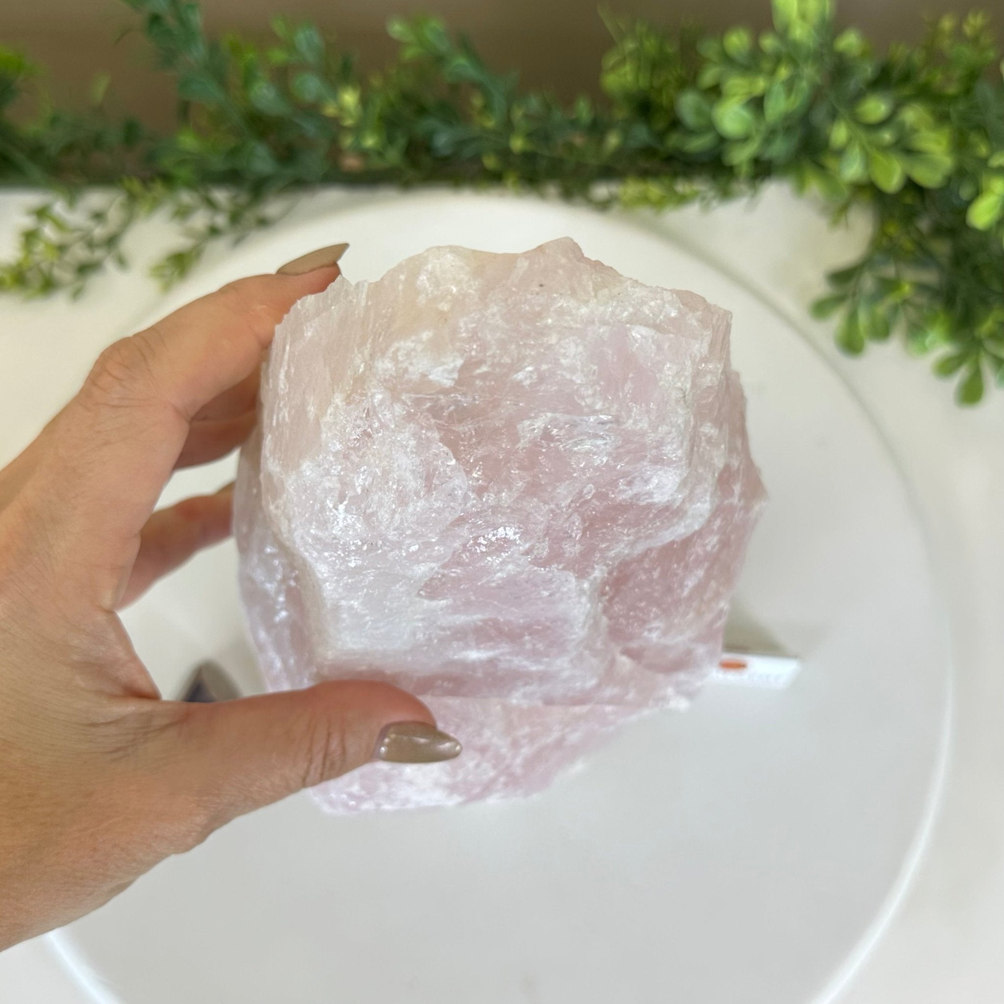 Rough Rose Quartz Freeform Gemstone, 14.1 lbs & 12.9” Tall 3302RQ - 005 - Brazil GemsBrazil GemsRough Rose Quartz Freeform Gemstone, 14.1 lbs & 12.9” Tall 3302RQ - 005Freeform & Unique Shapes3302RQ - 005