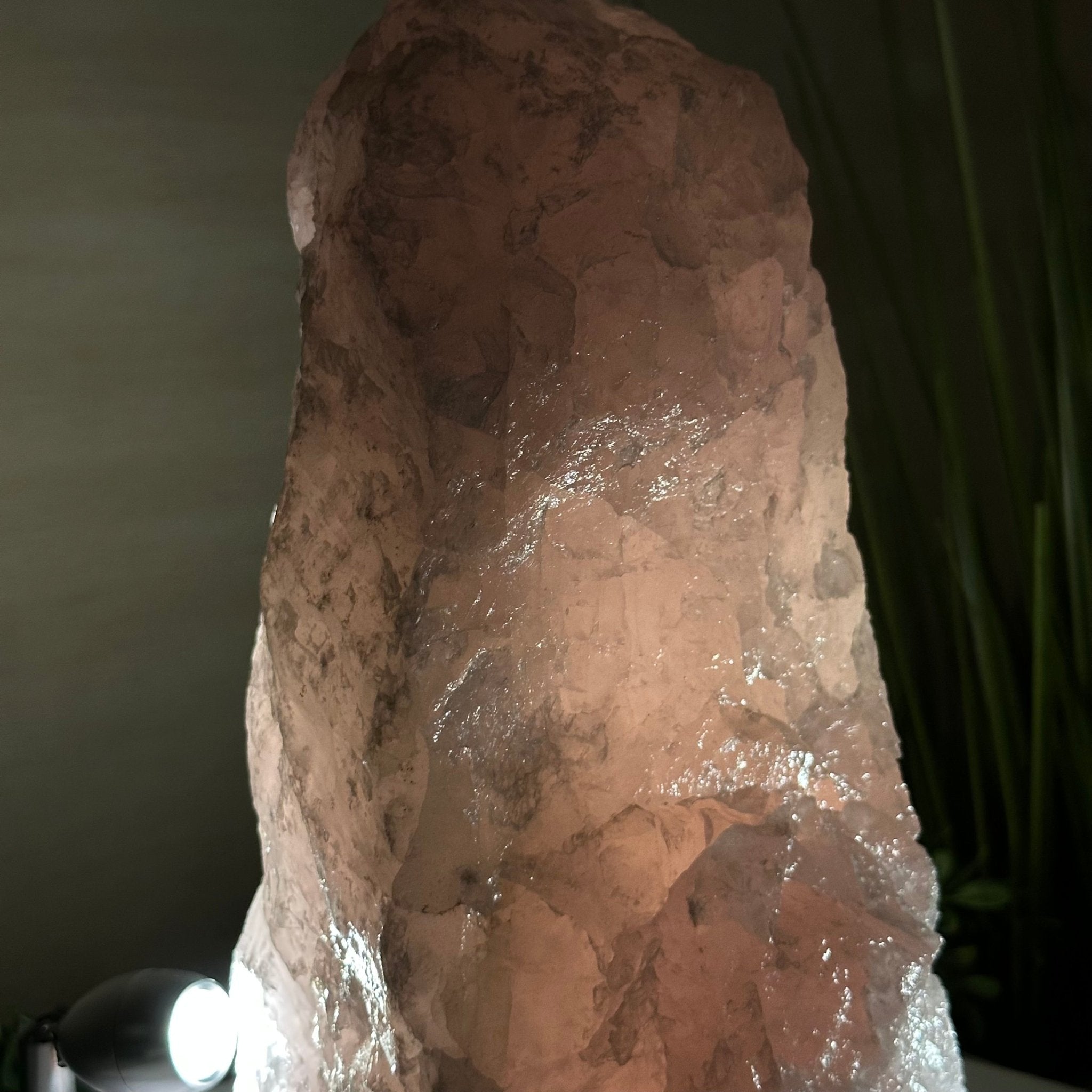 Rough Rose Quartz Freeform Gemstone, 16.5 lbs & 11.3” Tall 3302RQ - 006 - Brazil GemsBrazil GemsRough Rose Quartz Freeform Gemstone, 16.5 lbs & 11.3” Tall 3302RQ - 006Freeform & Unique Shapes3302RQ - 006