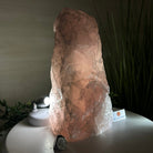 Rough Rose Quartz Freeform Gemstone, 16.5 lbs & 11.3” Tall 3302RQ - 006 - Brazil GemsBrazil GemsRough Rose Quartz Freeform Gemstone, 16.5 lbs & 11.3” Tall 3302RQ - 006Freeform & Unique Shapes3302RQ - 006