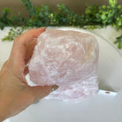 Rough Rose Quartz Freeform Gemstone, 16.5 lbs & 11.3” Tall 3302RQ - 006 - Brazil GemsBrazil GemsRough Rose Quartz Freeform Gemstone, 16.5 lbs & 11.3” Tall 3302RQ - 006Freeform & Unique Shapes3302RQ - 006