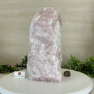 Rough Rose Quartz Freeform Gemstone, 16.5 lbs & 11.3” Tall 3302RQ - 006 - Brazil GemsBrazil GemsRough Rose Quartz Freeform Gemstone, 16.5 lbs & 11.3” Tall 3302RQ - 006Freeform & Unique Shapes3302RQ - 006