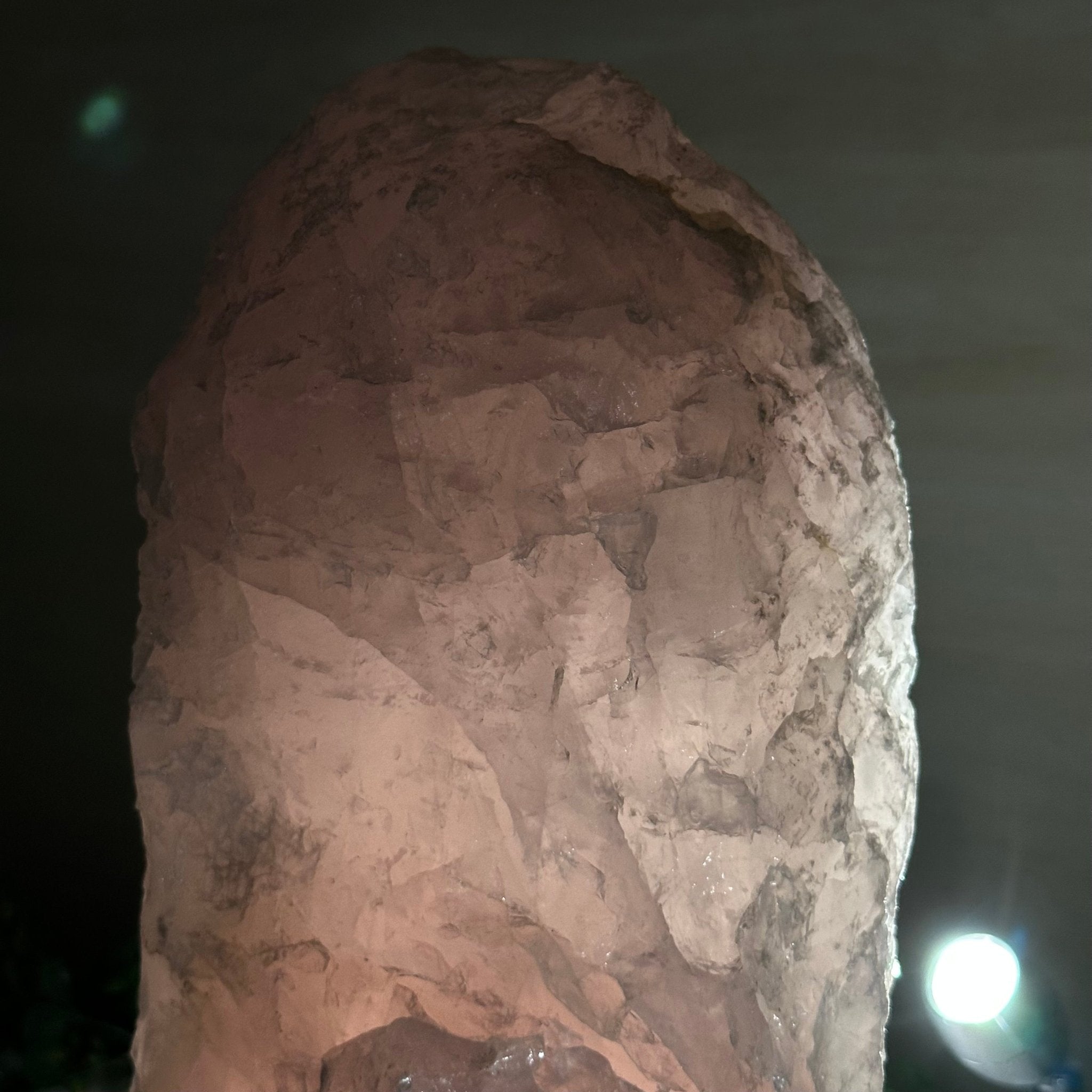 Rough Rose Quartz Freeform Gemstone, 16.5 lbs & 11.3” Tall 3302RQ - 006 - Brazil GemsBrazil GemsRough Rose Quartz Freeform Gemstone, 16.5 lbs & 11.3” Tall 3302RQ - 006Freeform & Unique Shapes3302RQ - 006