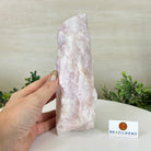 Rough Rose Quartz Freeform Gemstone, 4.8 lbs & 7.8” Tall 3302RQ - 003 - Brazil GemsBrazil GemsRough Rose Quartz Freeform Gemstone, 4.8 lbs & 7.8” Tall 3302RQ - 003Freeform & Unique Shapes3302RQ - 003