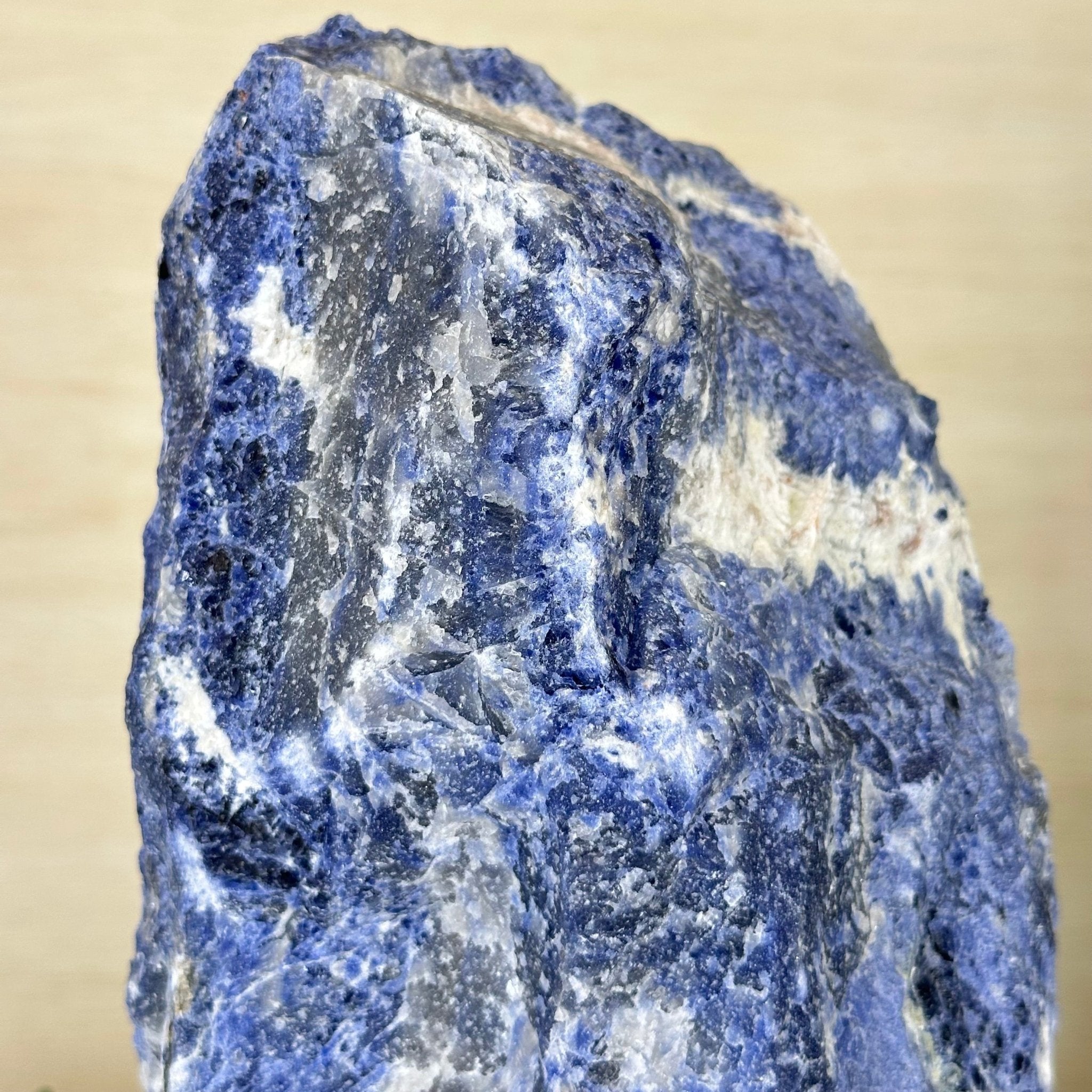 Rough Sodalite Freeform Gemstone, 16.3 lbs & 12.5” Tall 3302SO - 001 - Brazil GemsBrazil GemsRough Sodalite Freeform Gemstone, 16.3 lbs & 12.5” Tall 3302SO - 001Freeform & Unique Shapes3302SO - 001