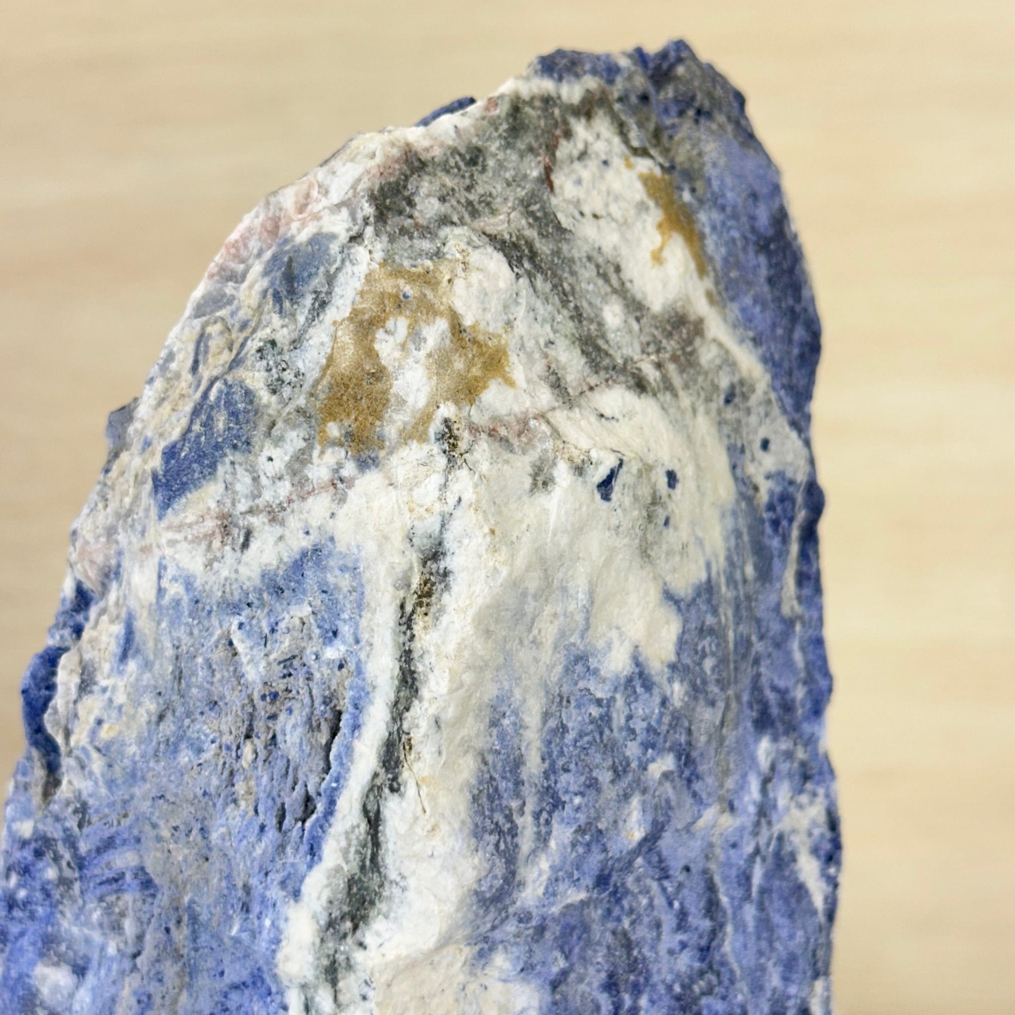 Rough Sodalite Freeform Gemstone, 16.3 lbs & 12.5” Tall 3302SO - 001 - Brazil GemsBrazil GemsRough Sodalite Freeform Gemstone, 16.3 lbs & 12.5” Tall 3302SO - 001Freeform & Unique Shapes3302SO - 001