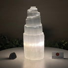 Selenite Tower Crystal Night Light, 3 lbs & 8" Tall 5802ST - 008 - Brazil GemsBrazil GemsSelenite Tower Crystal Night Light, 3 lbs & 8" Tall 5802ST - 008Night Lights5802ST - 008