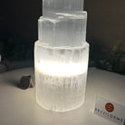 Selenite Tower Crystal Night Light, 3.3 lbs & 7.9" Tall 5802ST - 015 - Brazil GemsBrazil GemsSelenite Tower Crystal Night Light, 3.3 lbs & 7.9" Tall 5802ST - 015Night Lights5802ST - 015