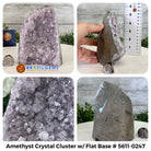 Small Amethyst Crystal Clusters w/ flat base, Many Options #5611 - Brazil GemsBrazil GemsSmall Amethyst Crystal Clusters w/ flat base, Many Options #5611Small Clusters with Flat Bases5611-0247