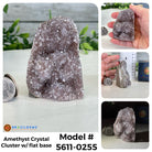 Small Amethyst Crystal Clusters w/ flat base, Many Options #5611 - Brazil GemsBrazil GemsSmall Amethyst Crystal Clusters w/ flat base, Many Options #5611Small Clusters with Flat Bases5611-0255