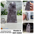 Small Amethyst Crystal Clusters w/ flat base, Many Options #5611 - Brazil GemsBrazil GemsSmall Amethyst Crystal Clusters w/ flat base, Many Options #5611Small Clusters with Flat Bases5611-0260