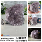 Small Amethyst Crystal Clusters w/ flat base, Many Options #5611 - Brazil GemsBrazil GemsSmall Amethyst Crystal Clusters w/ flat base, Many Options #5611Small Clusters with Flat Bases5611-0266