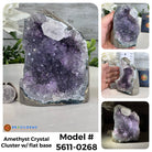 Small Amethyst Crystal Clusters w/ flat base, Many Options #5611 - Brazil GemsBrazil GemsSmall Amethyst Crystal Clusters w/ flat base, Many Options #5611Small Clusters with Flat Bases5611-0268