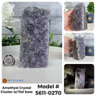 Small Amethyst Crystal Clusters w/ flat base, Many Options #5611 - Brazil GemsBrazil GemsSmall Amethyst Crystal Clusters w/ flat base, Many Options #5611Small Clusters with Flat Bases5611-0270