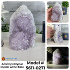 Small Amethyst Crystal Clusters w/ flat base, Many Options #5611 - Brazil GemsBrazil GemsSmall Amethyst Crystal Clusters w/ flat base, Many Options #5611Small Clusters with Flat Bases5611-0271
