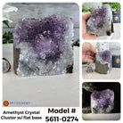 Small Amethyst Crystal Clusters w/ flat base, Many Options #5611 - Brazil GemsBrazil GemsSmall Amethyst Crystal Clusters w/ flat base, Many Options #5611Small Clusters with Flat Bases5611-0274