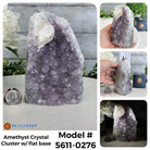Small Amethyst Crystal Clusters w/ flat base, Many Options #5611 - Brazil GemsBrazil GemsSmall Amethyst Crystal Clusters w/ flat base, Many Options #5611Small Clusters with Flat Bases5611-0276