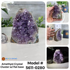 Small Amethyst Crystal Clusters w/ flat base, Many Options #5611 - Brazil GemsBrazil GemsSmall Amethyst Crystal Clusters w/ flat base, Many Options #5611Small Clusters with Flat Bases5611-0280