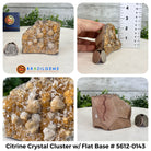 Small Citrine Crystal Cluster w/ flat base, Various Options #5612 - Brazil GemsBrazil GemsSmall Citrine Crystal Cluster w/ flat base, Various Options #5612Small Clusters with Flat Bases5612-0143