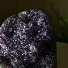 Small Extra Plus Quality Amethyst Cluster Flat Base, 4.7" Tall 5611 - 0924 - Brazil GemsBrazil GemsSmall Extra Plus Quality Amethyst Cluster Flat Base, 4.7" Tall 5611 - 0924Small Clusters with Flat Bases5611 - 0924