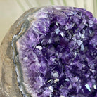 Small Extra Plus Quality Amethyst Cluster Flat Base, 4.8" Tall 5611 - 0927 - Brazil GemsBrazil GemsSmall Extra Plus Quality Amethyst Cluster Flat Base, 4.8" Tall 5611 - 0927Small Clusters with Flat Bases5611 - 0927