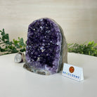 Small Extra Plus Quality Amethyst Cluster Flat Base, 4.8" Tall 5611 - 0927 - Brazil GemsBrazil GemsSmall Extra Plus Quality Amethyst Cluster Flat Base, 4.8" Tall 5611 - 0927Small Clusters with Flat Bases5611 - 0927