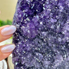 Small Extra Plus Quality Amethyst Cluster Flat Base, 5" Tall 5611 - 0921 - Brazil GemsBrazil GemsSmall Extra Plus Quality Amethyst Cluster Flat Base, 5" Tall 5611 - 0921Small Clusters with Flat Bases5611 - 0921