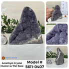 Small Extra Quality Amethyst Crystal Cluster w/ flat base, Various Options #5611EQ - Brazil GemsBrazil GemsSmall Extra Quality Amethyst Crystal Cluster w/ flat base, Various Options #5611EQSmall Clusters with Flat Bases5611 - 0407