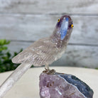 Small Hand - Carved Amethyst Parrot on an Amethyst Base #3002 - AMPAM - 020 - Brazil GemsBrazil GemsSmall Hand - Carved Amethyst Parrot on an Amethyst Base #3002 - AMPAM - 020Crystal Birds3002 - AMPAM - 020