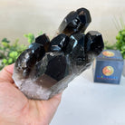 Smoky Quartz Crystal Cluster 2.3 lbs & 3.3" Tall #5702 - 0003 - Brazil GemsBrazil GemsSmoky Quartz Crystal Cluster 2.3 lbs & 3.3" Tall #5702 - 0003Clusters With Natural Bases5702 - 0003