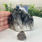 Smoky Quartz Crystal Cluster 2.5 lbs & 3.4" Tall #5702 - 0005 - Brazil GemsBrazil GemsSmoky Quartz Crystal Cluster 2.5 lbs & 3.4" Tall #5702 - 0005Clusters With Natural Bases5702 - 0005