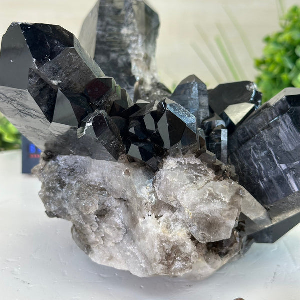 Smoky Quartz Clusters