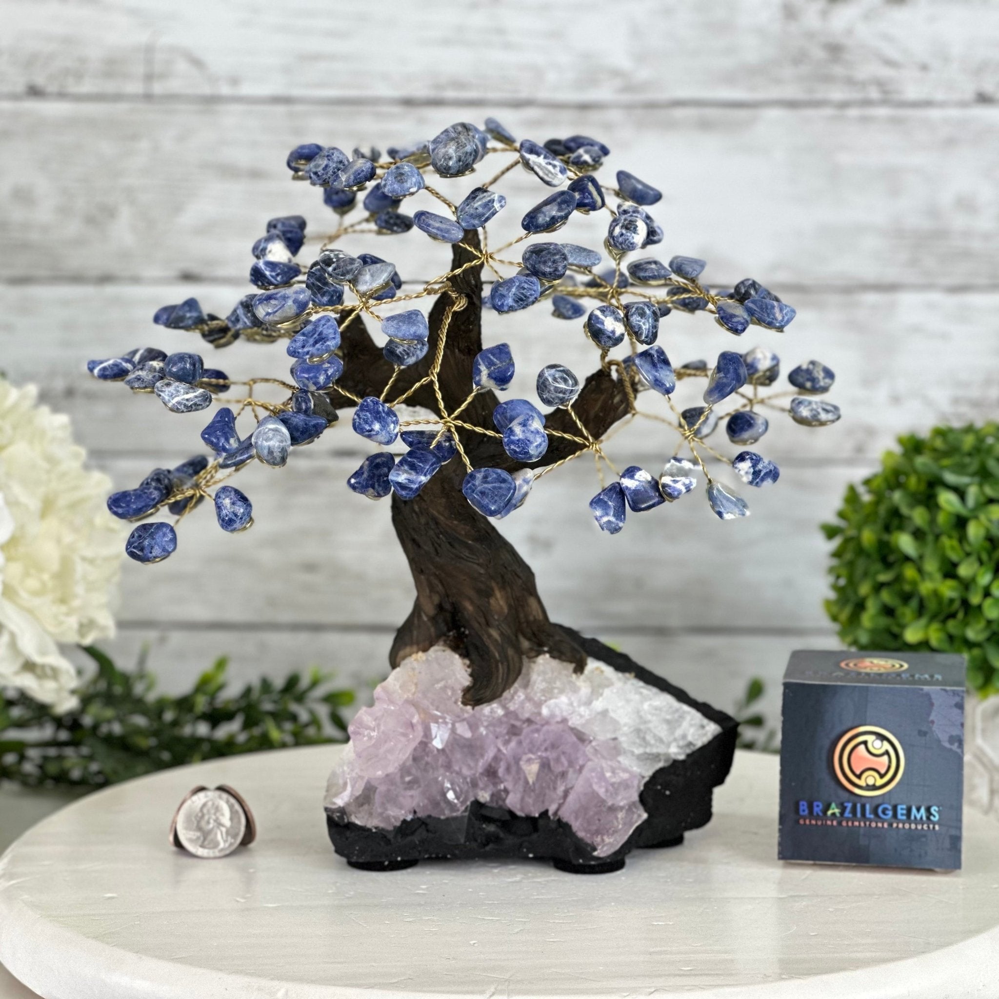 Sodalite Gemstone Tree 9