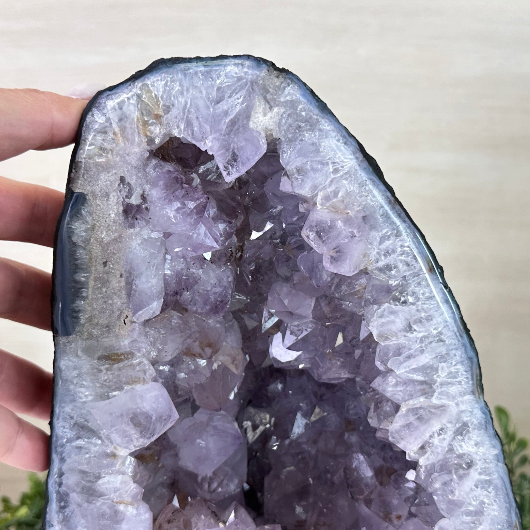 Standard Plus Quality Amethyst Cathedral, 16.1 lbs & 10.9" Tall #5601 - 1246 - Brazil GemsBrazil GemsStandard Plus Quality Amethyst Cathedral, 16.1 lbs & 10.9" Tall #5601 - 1246Cathedrals5601 - 1246