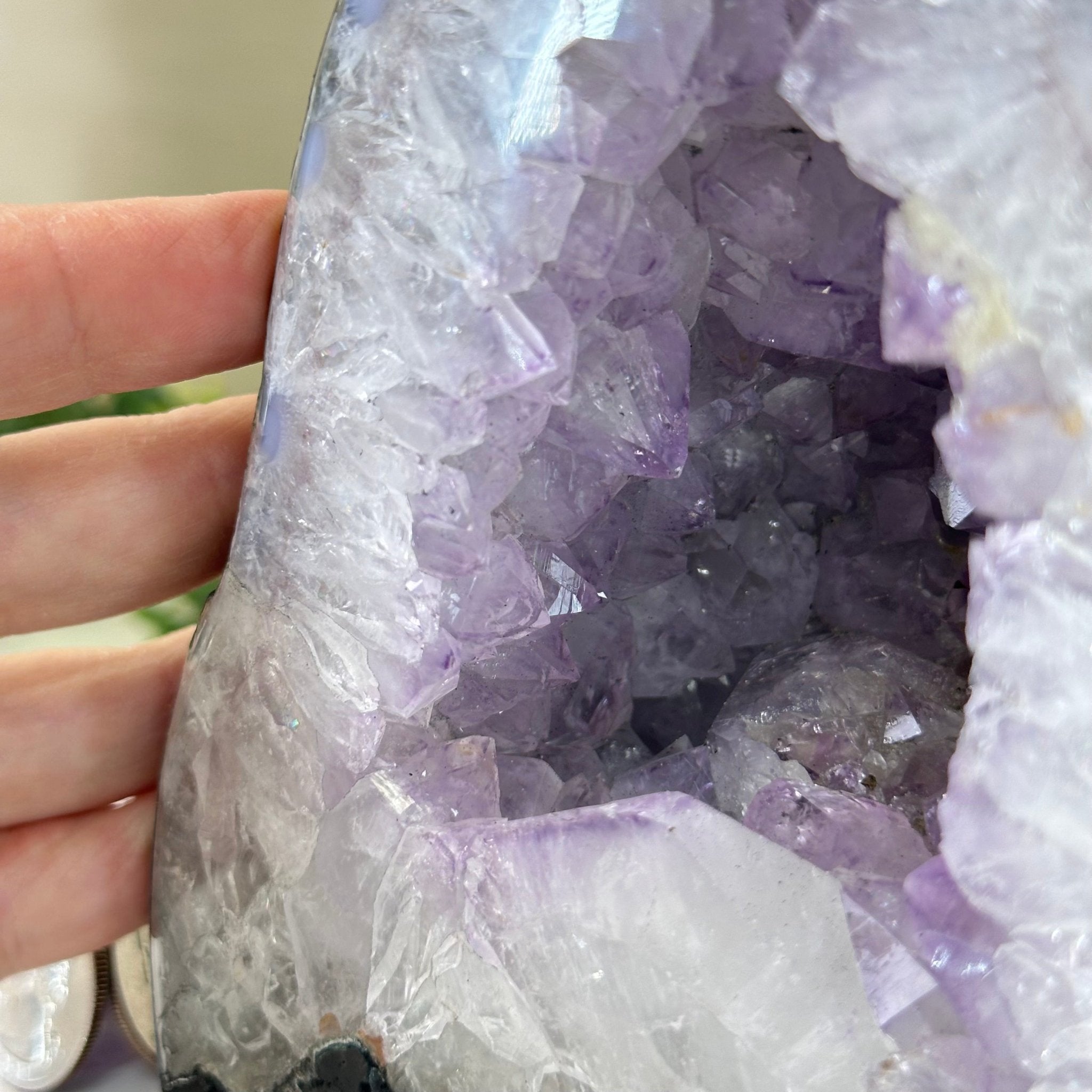 Standard Plus Quality Amethyst Cathedral, 5.6 lbs & 6.4" Tall #5601 - 1190 - Brazil GemsBrazil GemsStandard Plus Quality Amethyst Cathedral, 5.6 lbs & 6.4" Tall #5601 - 1190Cathedrals5601 - 1190