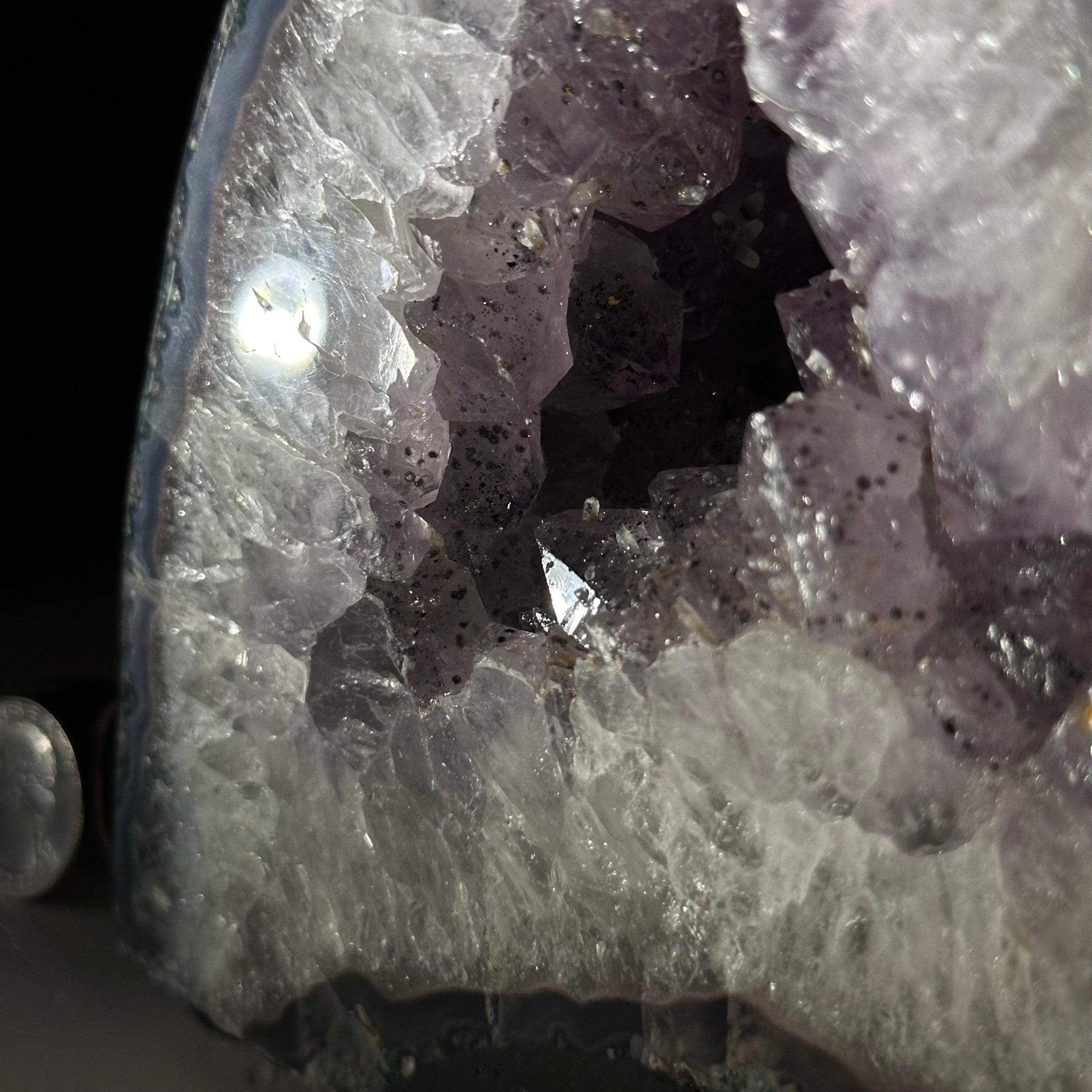 Standard Plus Quality Amethyst Cathedral, 7.3 lbs & 6.1" Tall #5601 - 1193 - Brazil GemsBrazil GemsStandard Plus Quality Amethyst Cathedral, 7.3 lbs & 6.1" Tall #5601 - 1193Cathedrals5601 - 1193