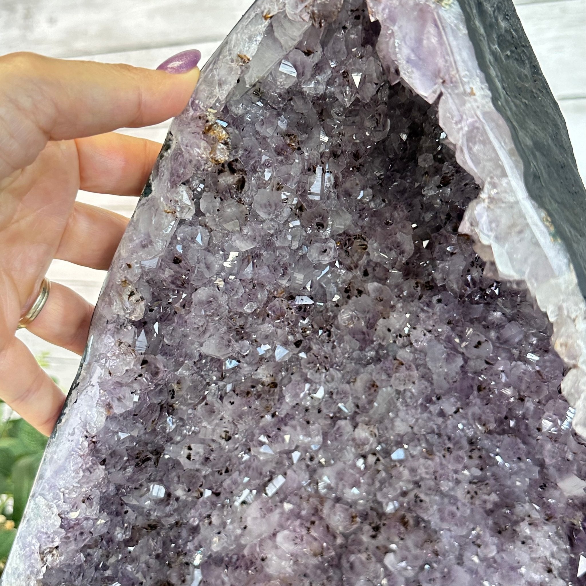 Standard Plus Quality Amethyst Cathedral, 73.5 lbs & 22.6" Tall #5601 - 1260 - Brazil GemsBrazil GemsStandard Plus Quality Amethyst Cathedral, 73.5 lbs & 22.6" Tall #5601 - 1260Cathedrals5601 - 1260