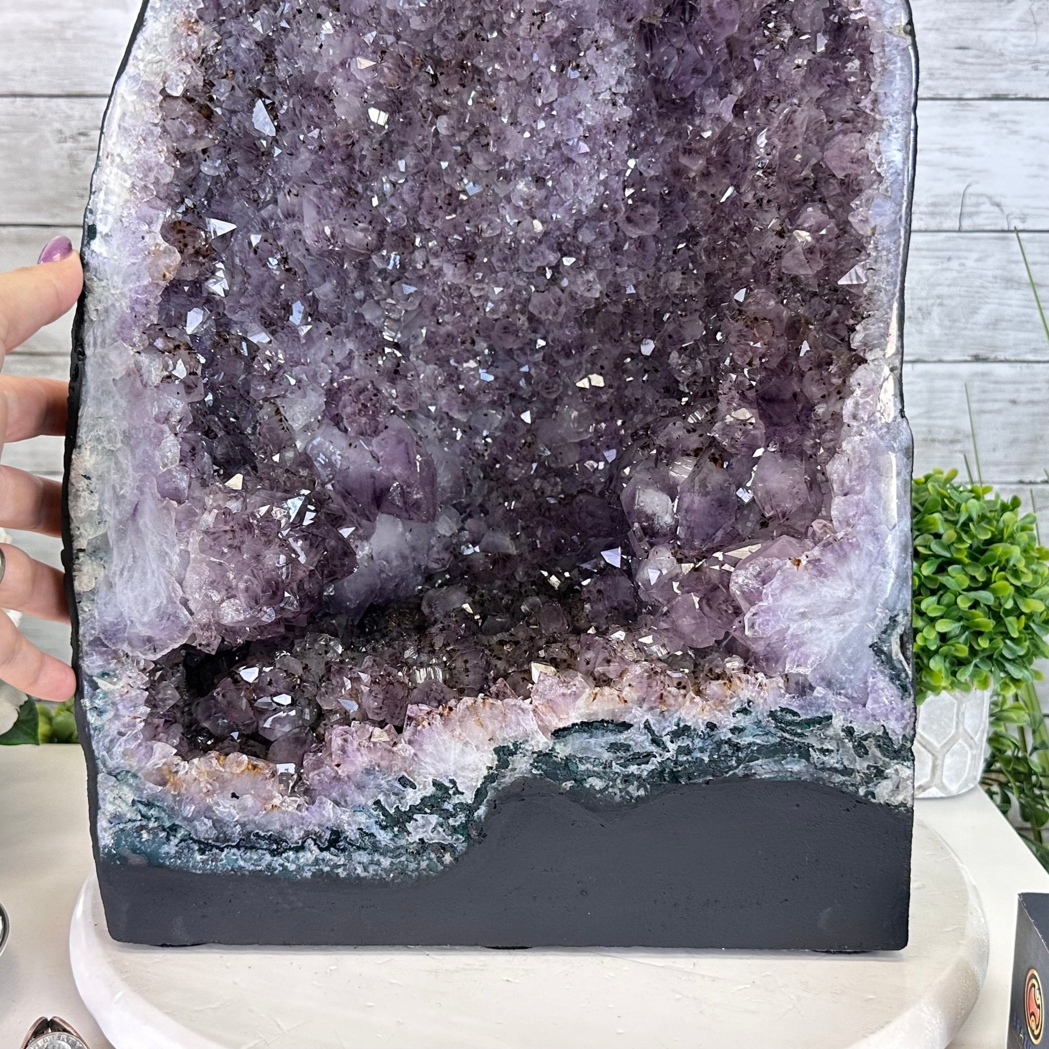 Standard Plus Quality Amethyst Cathedral, 73.5 lbs & 22.6" Tall #5601 - 1260 - Brazil GemsBrazil GemsStandard Plus Quality Amethyst Cathedral, 73.5 lbs & 22.6" Tall #5601 - 1260Cathedrals5601 - 1260