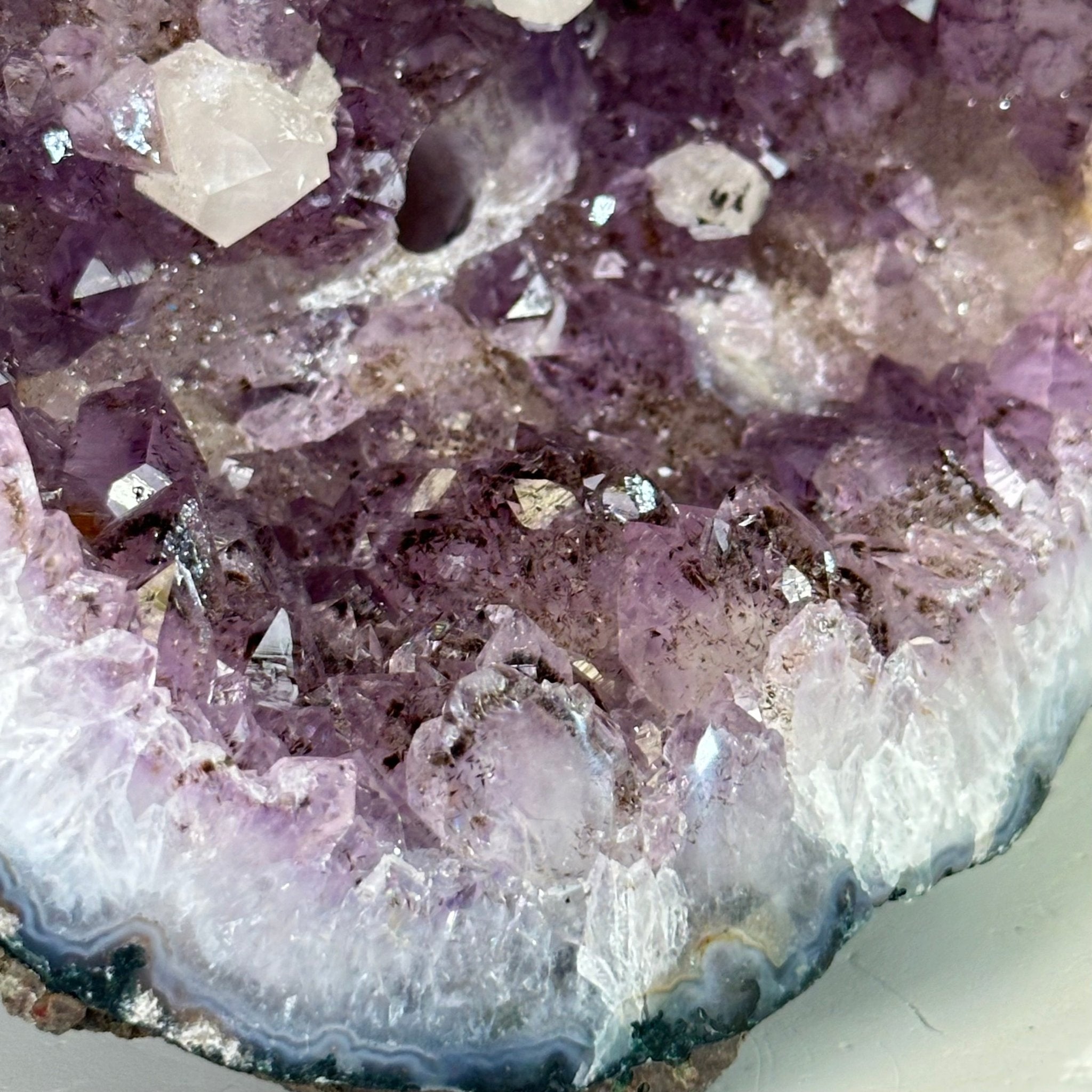 Standard Plus Quality Amethyst Cluster, 10” tall & 5.4 lbs #5520 - 0052 - Brazil GemsBrazil GemsStandard Plus Quality Amethyst Cluster, 10” tall & 5.4 lbs #5520 - 0052Clusters: Unique & Freeform5520 - 0052