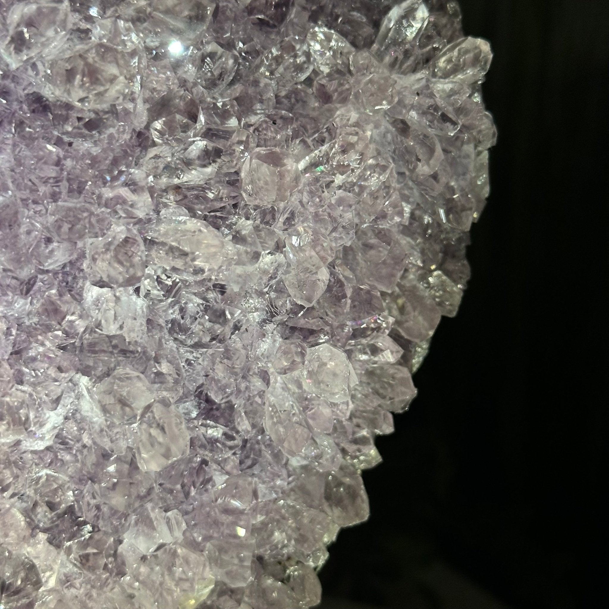 Standard Plus Quality Amethyst Crystal on Cement Base, 9.7 lbs and 11" Tall #5614-0086 - Brazil GemsBrazil GemsStandard Plus Quality Amethyst Crystal on Cement Base, 9.7 lbs and 11" Tall #5614-0086Clusters on Cement Bases5614-0086