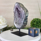 Standard Plus Quality Amethyst Crystal Slice, 10.1 lbs & 11.4" Tall #5621AM - 006 - Brazil GemsBrazil GemsStandard Plus Quality Amethyst Crystal Slice, 10.1 lbs & 11.4" Tall #5621AM - 006Slices on Fixed Bases5621AM - 006