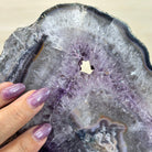 Standard Plus Quality Amethyst Crystal Slice, 10.3 lbs & 11.9" Tall #5621AM - 007 - Brazil GemsBrazil GemsStandard Plus Quality Amethyst Crystal Slice, 10.3 lbs & 11.9" Tall #5621AM - 007Slices on Fixed Bases5621AM - 007