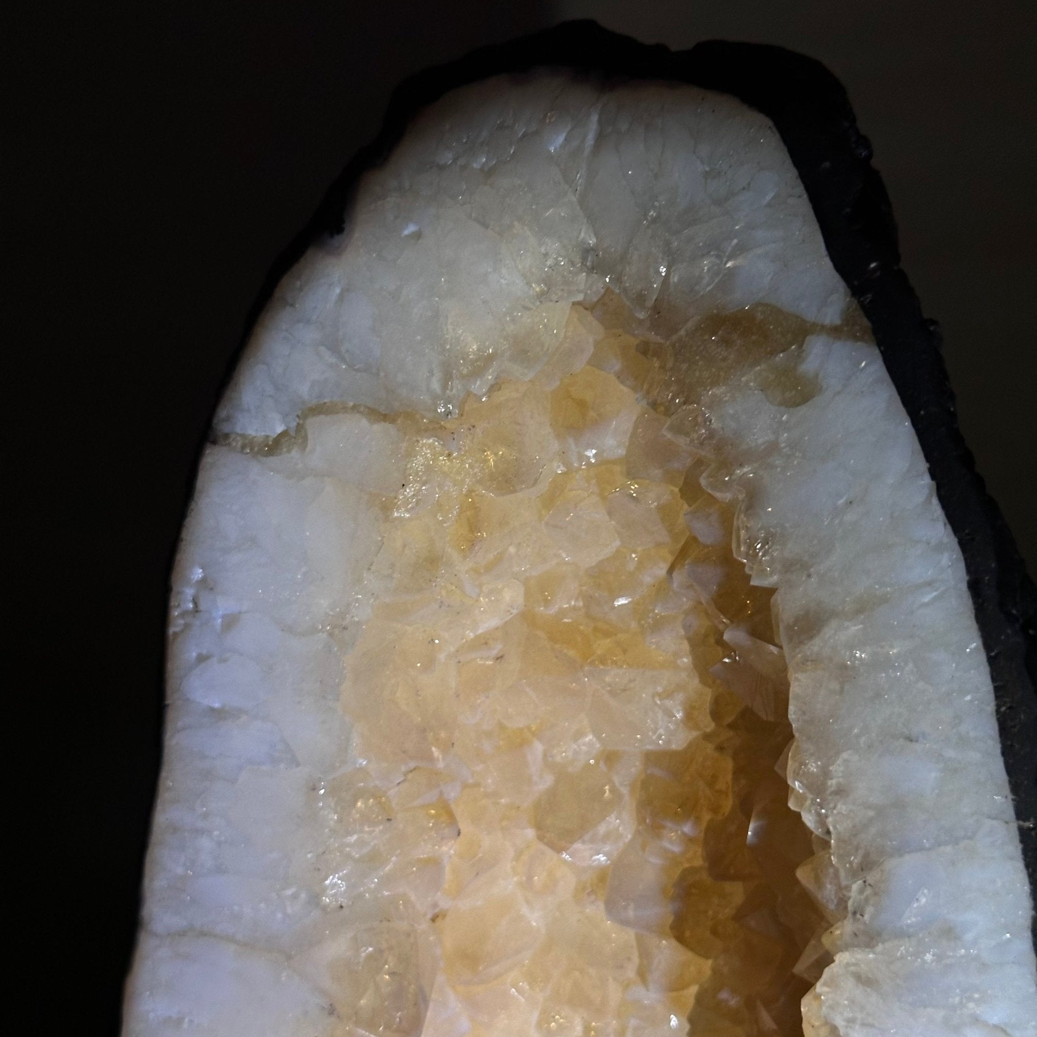Standard Plus Quality Citrine Cathedral, 11.9 lbs & 10.9" Tall 5603 - 0353 - Brazil GemsBrazil GemsStandard Plus Quality Citrine Cathedral, 11.9 lbs & 10.9" Tall 5603 - 0353Cathedrals5603 - 0353