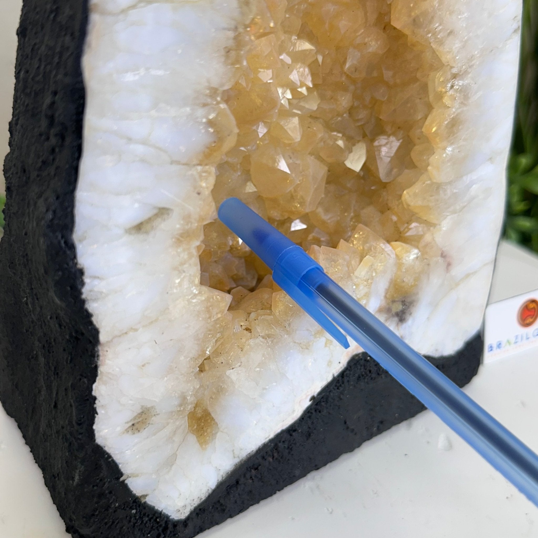 Standard Plus Quality Citrine Cathedral, 11.9 lbs & 10.9" Tall 5603 - 0353 - Brazil GemsBrazil GemsStandard Plus Quality Citrine Cathedral, 11.9 lbs & 10.9" Tall 5603 - 0353Cathedrals5603 - 0353