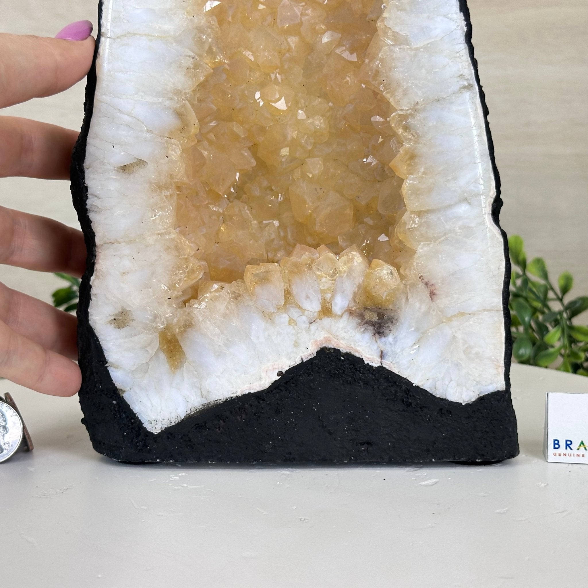 Standard Plus Quality Citrine Cathedral, 11.9 lbs & 10.9" Tall 5603 - 0353 - Brazil GemsBrazil GemsStandard Plus Quality Citrine Cathedral, 11.9 lbs & 10.9" Tall 5603 - 0353Cathedrals5603 - 0353