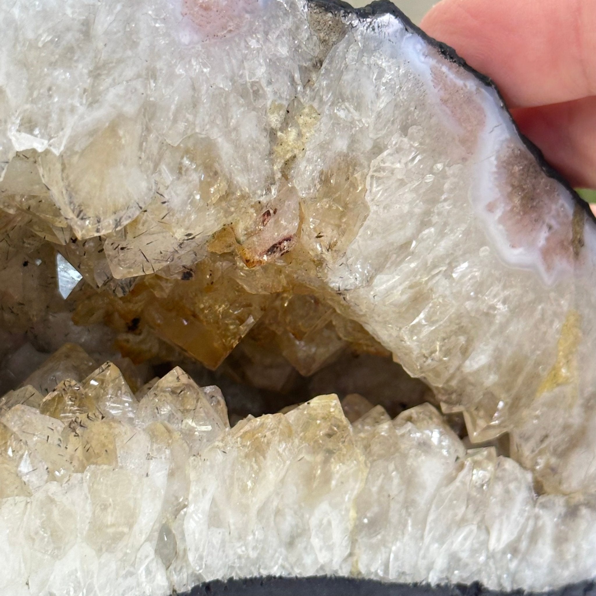 Standard Plus Quality Citrine Cathedral, 9.3 lbs & 4.8" Tall 5603 - 0351 - Brazil GemsBrazil GemsStandard Plus Quality Citrine Cathedral, 9.3 lbs & 4.8" Tall 5603 - 0351Cathedrals5603 - 0351